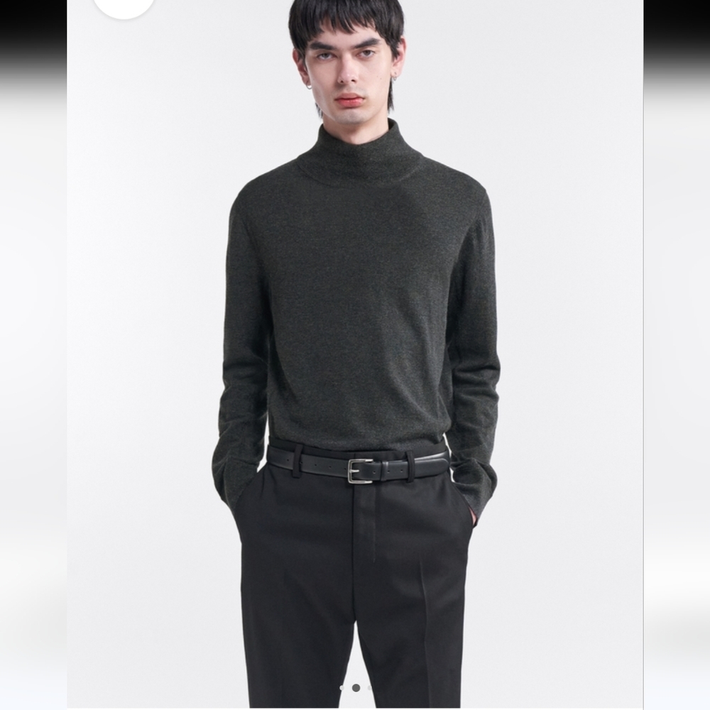 Flippa k mark sweater wool blend size L